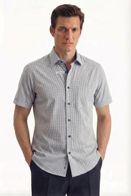 Фото рубашки Прямой силуэт Рубашка SEIDENSTICKER, цвет синий