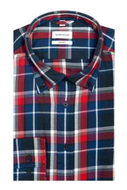 Фото рубашки Shaped Fit Рубашка SEIDENSTICKER, цвет синий