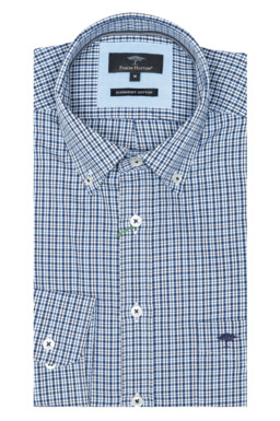 Фото рубашки Приталенный силуэт Рубашка FYNCH HATTON, цвет синий