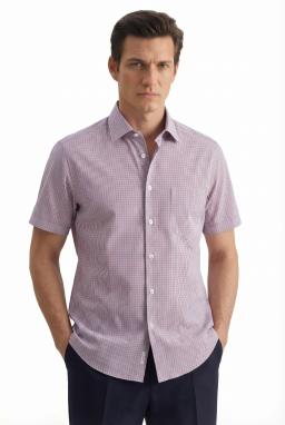 Фото рубашки Прямой силуэт Рубашка SEIDENSTICKER, цвет красный