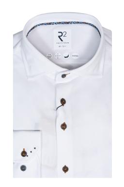 Фото рубашки Приталенный силуэт Рубашка R2, цвет белый
