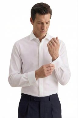 Фото рубашки Полуприлегающий силуэт Рубашка SEIDENSTICKER, цвет белый