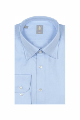 Фото рубашки Полуприлегающий силуэт Рубашка JACQUES BRITT, цвет голубой