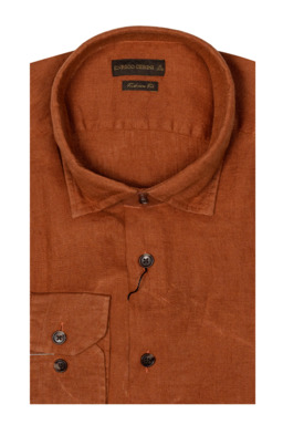 Фото рубашки Fashion Fit Рубашка ENRICO CERINI, цвет терракот
